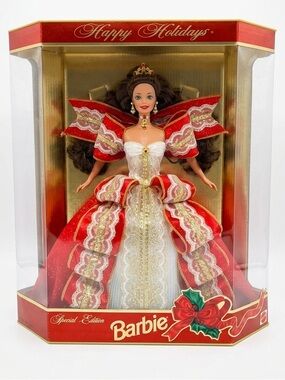 New In Box Happy Holiday Special Edition Barbie Doll Vintage Collectible Toy
